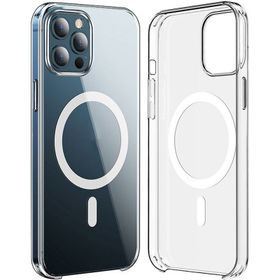 Vendas iPhone 15 Pro Orjin Serisi Wireless Şarj Destekli Sararma Yapmayan Sert PC Şeffaf Cep Telefonu Kılıfı
