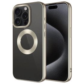 Vendas iPhone 15 Pro Tek Kamera Çerçeveli Logo Gösteren Zore Omega Kapak Cep Telefonu Kılıfı