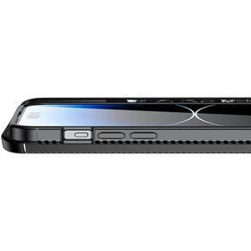 Vendas iPhone 15 Uyumlu Deep Dizayn Auto Focus Tasarımlı Karbon Dizayn Kılıf