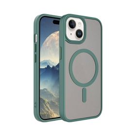 Vendas iPhone 15 Uyumlu Flet Serisi Mat Arka Yüzey Wireless Şarj Destekli Magsafe Kılıf