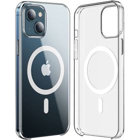 Vendas iPhone 15 Uyumlu Orjin Serisi Wireless Şarj Destekli Sararma Yapmayan Sert PC Şeffaf Kılıf