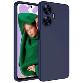 Vendas Realme C55 Uyumlu W-Lansman Serisi Içi Kadife Ipek Dokulu Lansman Kılıf