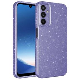 Vendas Samsung A24 Uyumlu Koton Serisi Kamera Korumalı Simli Lüks Silikon Kılıf