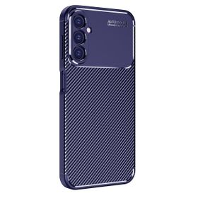 Vendas Samsung Galaxy A34 Uyumlu Deep Dizayn Auto Focus Tasarımlı Karbon Dizayn Silikon Kılıf
