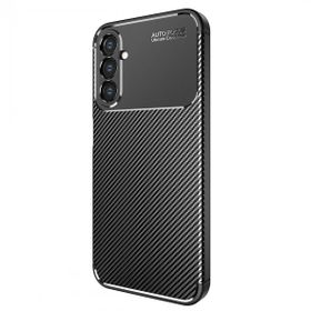 Vendas Samsung Galaxy A34 Uyumlu Deep Dizayn Auto Focus Tasarımlı Karbon Dizayn Silikon Kılıf