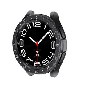 Vendas Samsung Galaxy Watch 6 Classic 43 mm Uyumlu Gard-29 Sert PC Kasa ve Ekran Koruyucu