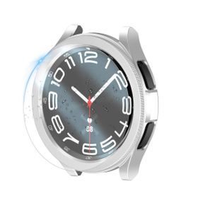 Vendas Samsung Galaxy Watch 6 Classic 43 mm Uyumlu Gard-29 Sert PC Kasa ve Ekran Koruyucu
