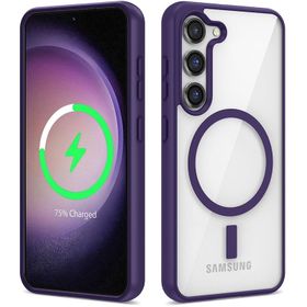 Vendas Samsung S22 Uyumlu Ege Serisi Magsafe Wireless Şarj Özellikli Silikon Kılıf