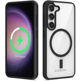 Vendas Samsung S23 Uyumlu Ege Serisi Magsafe Wireless Şarj Özellikli Silikon Kılıf