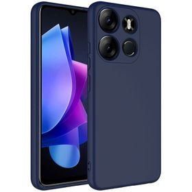 Vendas Tecno Spark Go 2023 Uyumlu W-Lansman Serisi Içi Kadife Ipek Dokulu Lansman Kılıf
