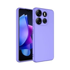 Vendas Tecno Spark Go 2023 Uyumlu W-Lansman Serisi Içi Kadife Ipek Dokulu Lansman Kılıf
