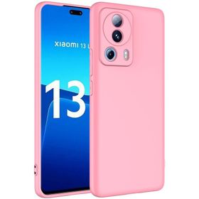 Vendas Xiaomi Mi 13 Lite Uyumlu Lansman Serisi Yumuşak Dokulu Çizilmeyi Önleyen Kadife İç Yüzeyli Silikon Kılıf