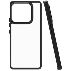 Vendas Xiaomi Mi 13 Pro Uyumlu Flora Serisi Kamera Çıkıntılı Arkası Şeffaf Silikon Drop Kılıf