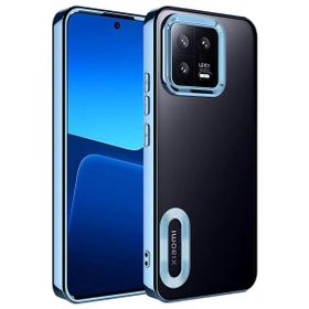 Vendas Xiaomi Mi 13 Uyumlu Omega Serisi Kamera Korumalı Logo Gösteren Fit Silikon Kılıf