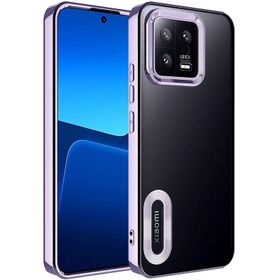 Vendas Xiaomi Mi 13 Uyumlu Omega Serisi Kamera Korumalı Logo Gösteren Fit Silikon Kılıf