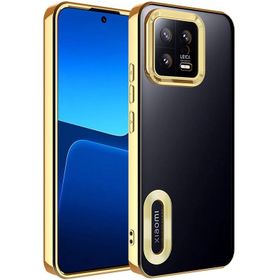 Vendas Xiaomi Mi 13 Uyumlu Omega Serisi Kamera Korumalı Logo Gösteren Fit Silikon Kılıf
