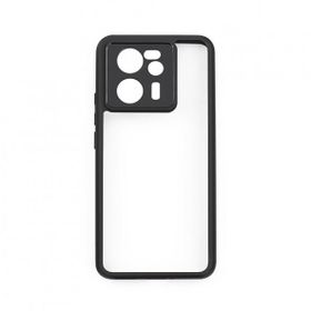 Vendas Xiaomi Mi 13t Pro Uyumlu Roll Serisi Kamera Korumalı Şeffaf Arka Yüzey New Roll Kılıf