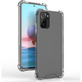 Vendas Xiaomi Redmi Note 10 Uyumlu Wall Serisi Airbag Köşeli Nitro Anti-Shock Silikon Kılıf