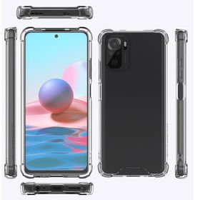 Vendas Xiaomi Redmi Note 10S Uyumlu Wall Serisi Airbag Köşeli Nitro Anti-Shock Silikon Kılıf