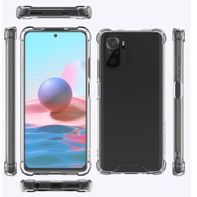 Vendas Xiaomi Redmi Note 10S Uyumlu Wall Serisi Airbag Köşeli Nitro Anti-Shock Silikon Kılıf