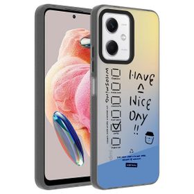 Vendas Xiaomi Redmi Note 12 4G Uyumlu Dragon Serisi Parlak Desenli Fashion Hard Silikon Kılıf