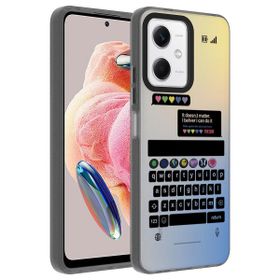 Vendas Xiaomi Redmi Note 12 4G Uyumlu Dragon Serisi Parlak Desenli Fashion Hard Silikon Kılıf