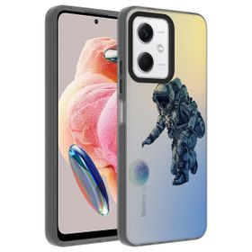 Vendas Xiaomi Redmi Note 12 4G Uyumlu Dragon Serisi Parlak Desenli Fashion Hard Silikon Kılıf