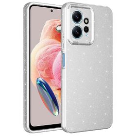 Vendas Xiaomi Redmi Note 12 4G Uyumlu Koton Serisi Kamera Korumalı Simli Lüks Silikon Kılıf