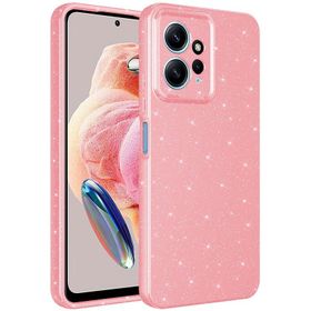 Vendas Xiaomi Redmi Note 12 4G Uyumlu Koton Serisi Kamera Korumalı Simli Lüks Silikon Kılıf