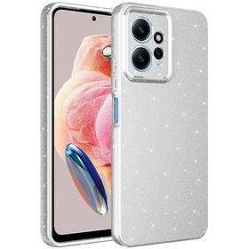 Vendas Xiaomi Redmi Note 12 4G Uyumlu Koton Serisi Kamera Korumalı Simli Lüks Silikon Kılıf