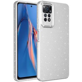 Vendas Xiaomi Redmi Note 12 Pro 4G Uyumlu Koton Serisi Kamera Korumalı Simli Lüks Silikon Kılıf