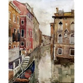 Venedik Büyük Kanal 60 x 90 cm Kanvas Tablo
