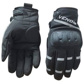 Venom 9010 Siyah Soft Shell Motosiklet Eldiveni