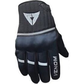Venom 9015 Siyah Softshell Korumalı Motosiklet Eldiveni