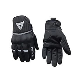 Venom 9015 Siyah Softshell Korumalı Motosiklet Eldiveni