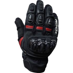 Venom VNP640 Siyah Motosiklet Eldiveni