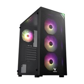 Vento VG4200S Siyah 750 W 80+ Temperli Cam RGB ATX Mid Tower Gaming Kasa