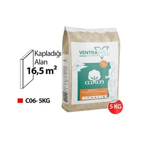 Ventrawall C06 Dekoratif 5 kg Krem Pamuk Duvar Boyası