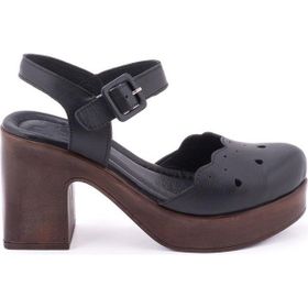 Venüs 2217001 Siyah Kadın Sandalet