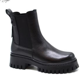 Venüs 2251813K Siyah Deri Kadın Bot