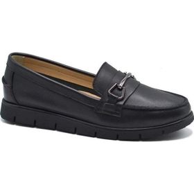 Venüs 24075604Y Bej Deri Kadın Loafer Ayakkabı