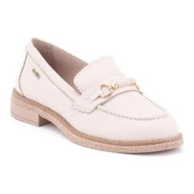 Venüs 2411503Y Bej Deri Kadın Loafer Ayakkabı