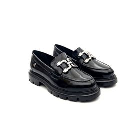 Venüs 2412906K Siyah Kadın Loafer Ayakkabı