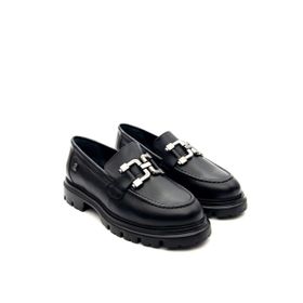 Venüs 2412906K Siyah Kadın Loafer Ayakkabı