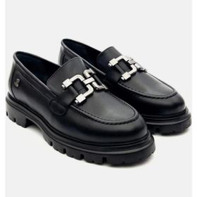 Venüs 2412906K Siyah Kadın Loafer Ayakkabı