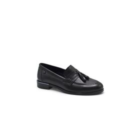 Venüs 2455202K Siyah Kadın Loafer Ayakkabı