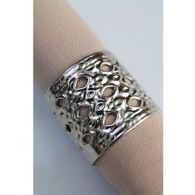 Venüs Luxury Silver 6 Adet Metal Peçete Halkası