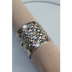 Venüs Luxury Silver 6 Adet Metal Peçete Halkası