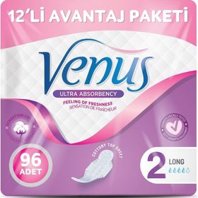 Venüs Uzun 12x96 Adet Hijyenik Ped