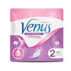 Venüs Uzun 8 Adet Hijyenik Ped
